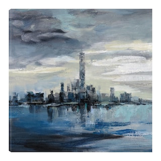 Foto 1 | Cuadro Decorativo - Invierno De Manhattan - Silvia Vassileva - Arte Moderno - Impresión En Lienzo - Fine Art Tj