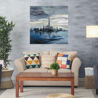 Foto 2 | Cuadro Decorativo - Invierno De Manhattan - Silvia Vassileva - Arte Moderno - Impresión En Lienzo - Fine Art Tj