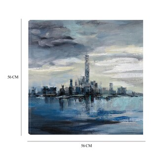 Foto 6 | Cuadro Decorativo - Invierno De Manhattan - Silvia Vassileva - Arte Moderno - Impresión En Lienzo - Fine Art Tj