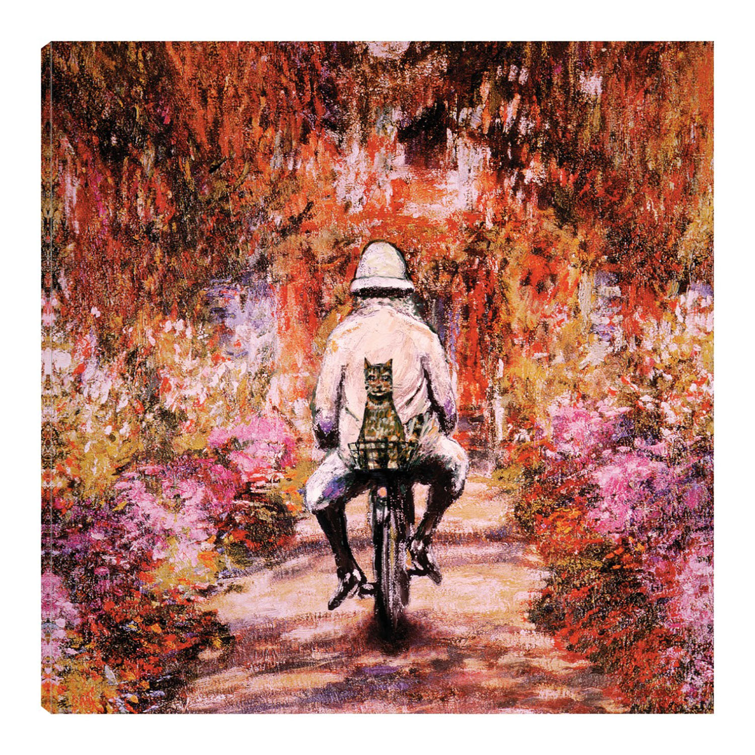 Cuadro Decorativo Fine Art Tj Gato Monet Chameleon Design Inc. Arte Moderno Impresión en Lienzo