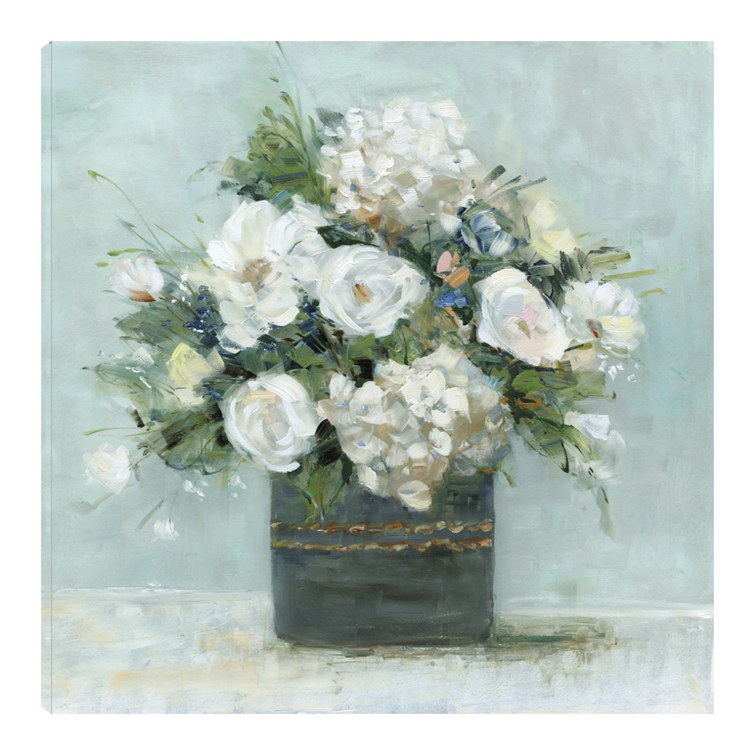 Foto 1 | Cuadro Decorativo - Mi Amore - Sally Swatland  - Arte Floral - Impresión En Lienzo - Fine Art Tj