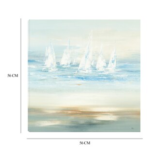 Foto 6 | Cuadro Decorativo - Hacia La Orilla I - Lisa Ridgers - Arte Moderno - Impresión En Lienzo - Fine Art Tj