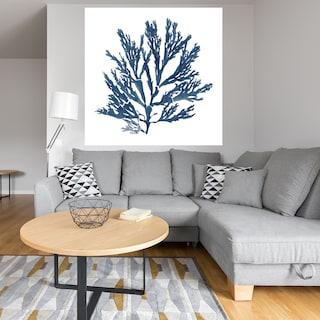 Foto 4 | Cuadro Decorativo - Musgos Del Mar Del Pacífico Azul I - Wild Apple Portfolio - Arte Floral - Impresión En Lien