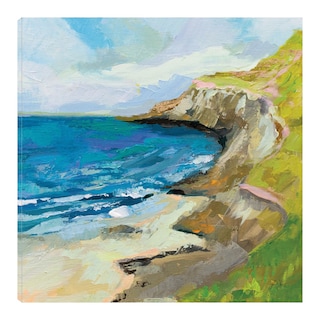 Foto 1 | Cuadro Decorativo - Los Farolas - Jeanette Vertentes - Arte Paisaje - Impresión En Lienzo - Fine Art Tj