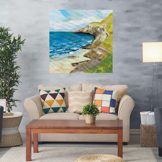 Foto 2 | Cuadro Decorativo - Los Farolas - Jeanette Vertentes - Arte Paisaje - Impresión En Lienzo - Fine Art Tj