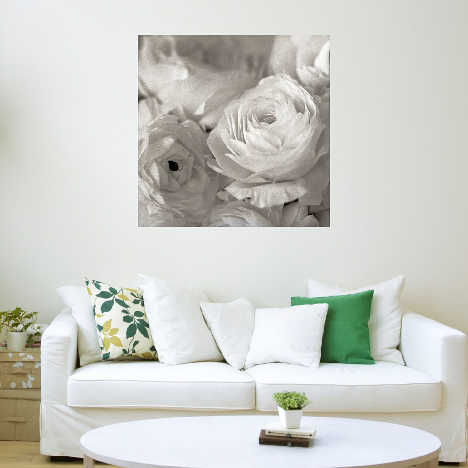 Foto 4 pulgar | Cuadro Decorativo Fine Art TJ 'Florison #47' de Alan Blaustein 82 x82 cm