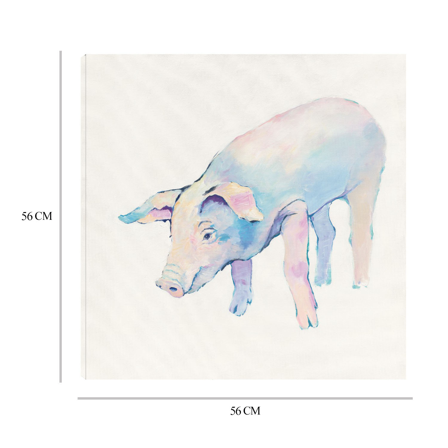 Foto 6 | Cuadro Decorativo Fine Art TJ 'Horacio' de Avery Tillmon 56 x 56 cm