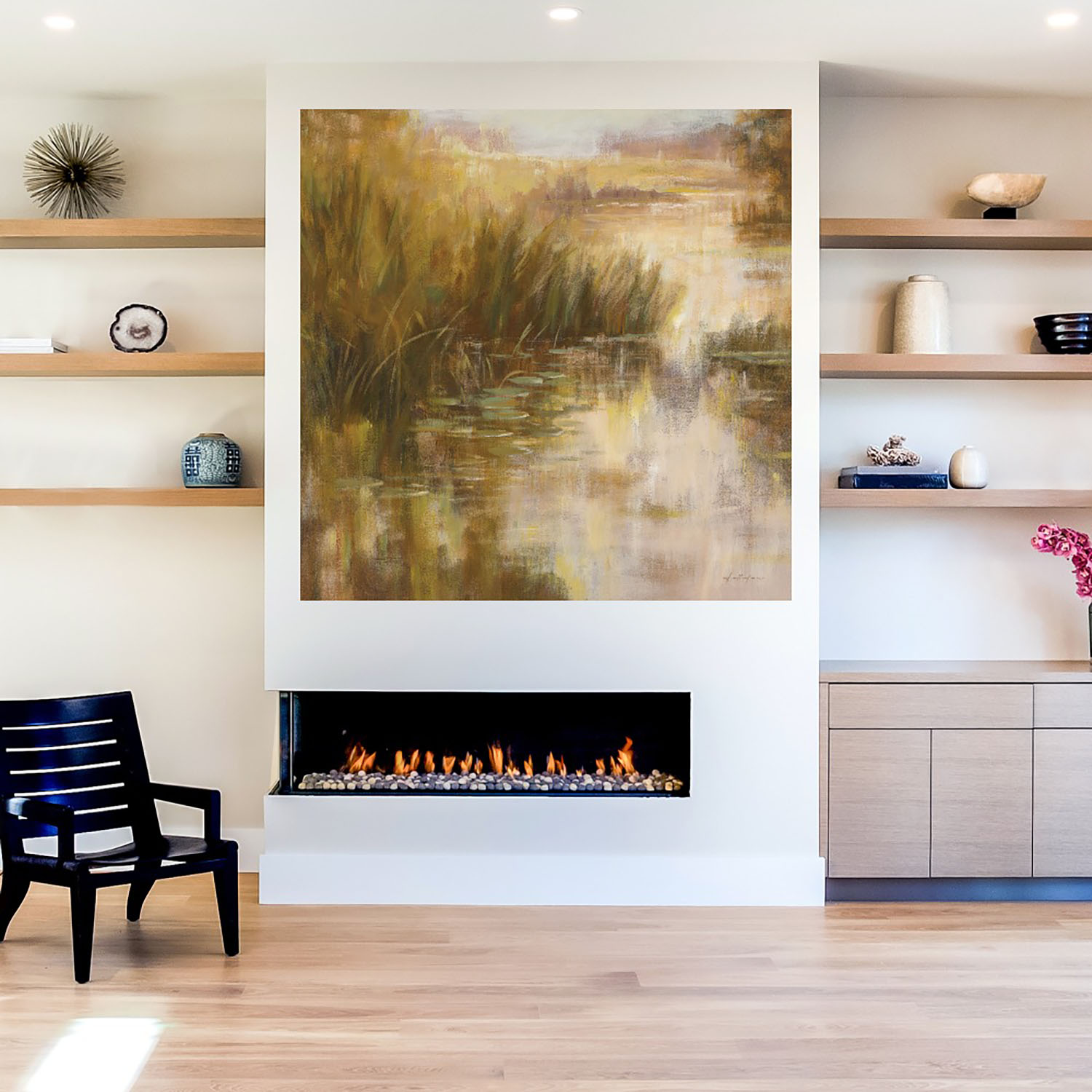Foto 5 | Cuadro Decorativo Fine Art Tj Jardín con Girasoles Gustav Klimt