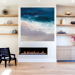 Foto 5 | Cuadro Decorativo - Índigo Botánico - Fine Art Tj - K. Nari - Arte Moderno - Impresión en Lienzo