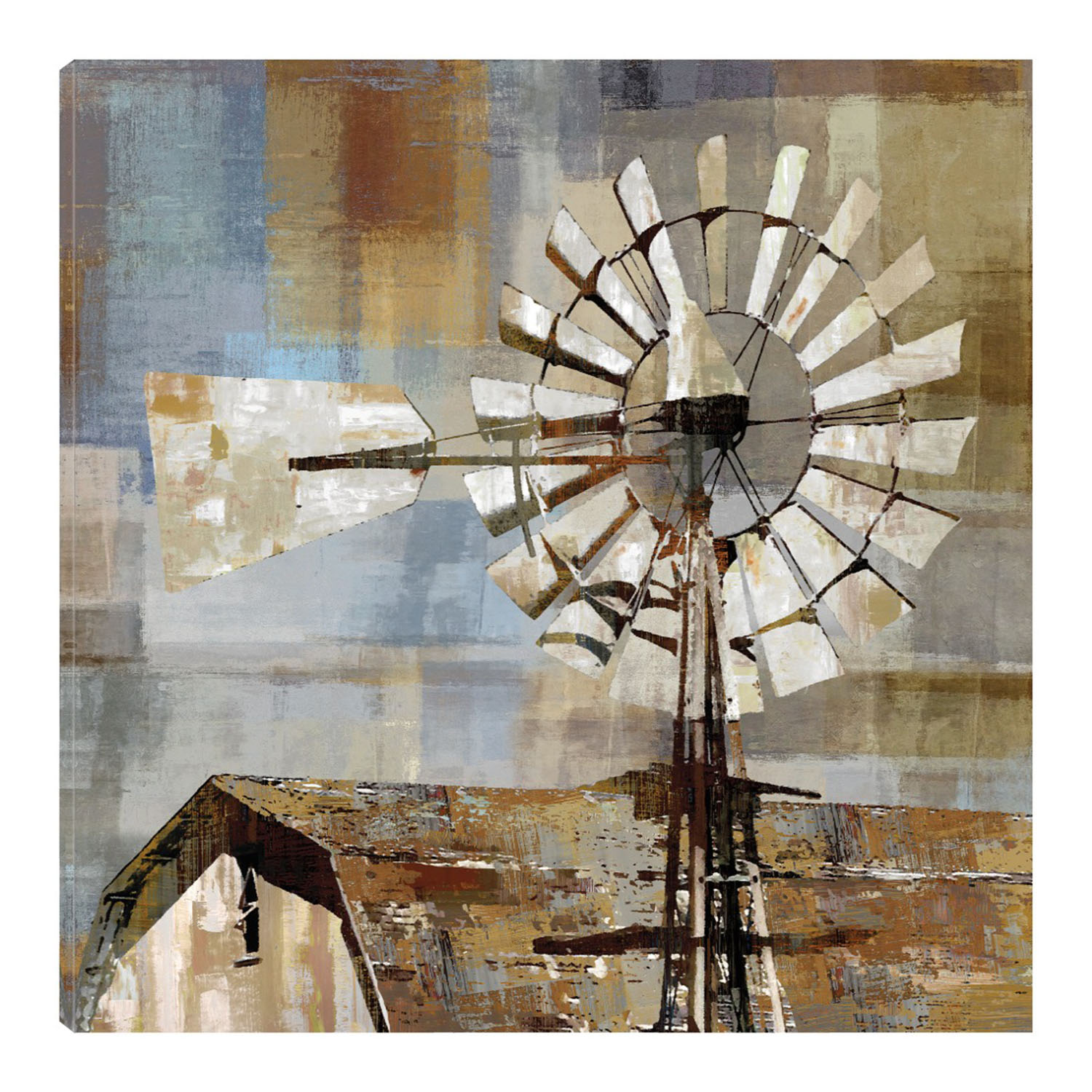 Cuadro Decorativo - Molino de Granero - Fine Art Tj - Mark Chandon  - Arte Clásicos - Impresión en Lienzo