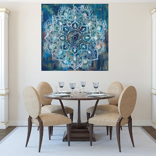 Foto 4 | Cuadro Decorativo - Mandala En Azul II - Fine Art Tj - Danhui Nai - Arte Abstracto - Impresión en Lienzo