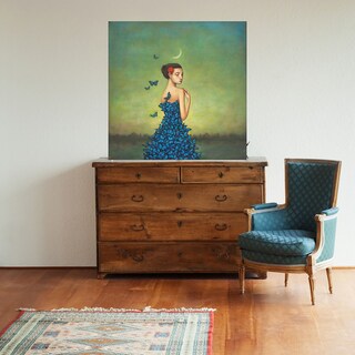 Foto 2 | Cuadro Decorativo Fine Art Tj Metamorfosis en Azul Duy Huynh Arte Moderno Impresión en Lienzo