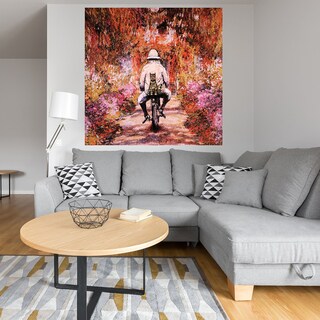 Foto 4 | Cuadro Decorativo Fine Art Tj Gato Monet Chameleon Design Inc. Arte Moderno Impresión en Lienzo