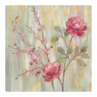 Foto 1 | Cuadro Decorativo Fine Art Tj Flores Rosas Silvia Vassileva Arte Moderno Impresión en Lienzo