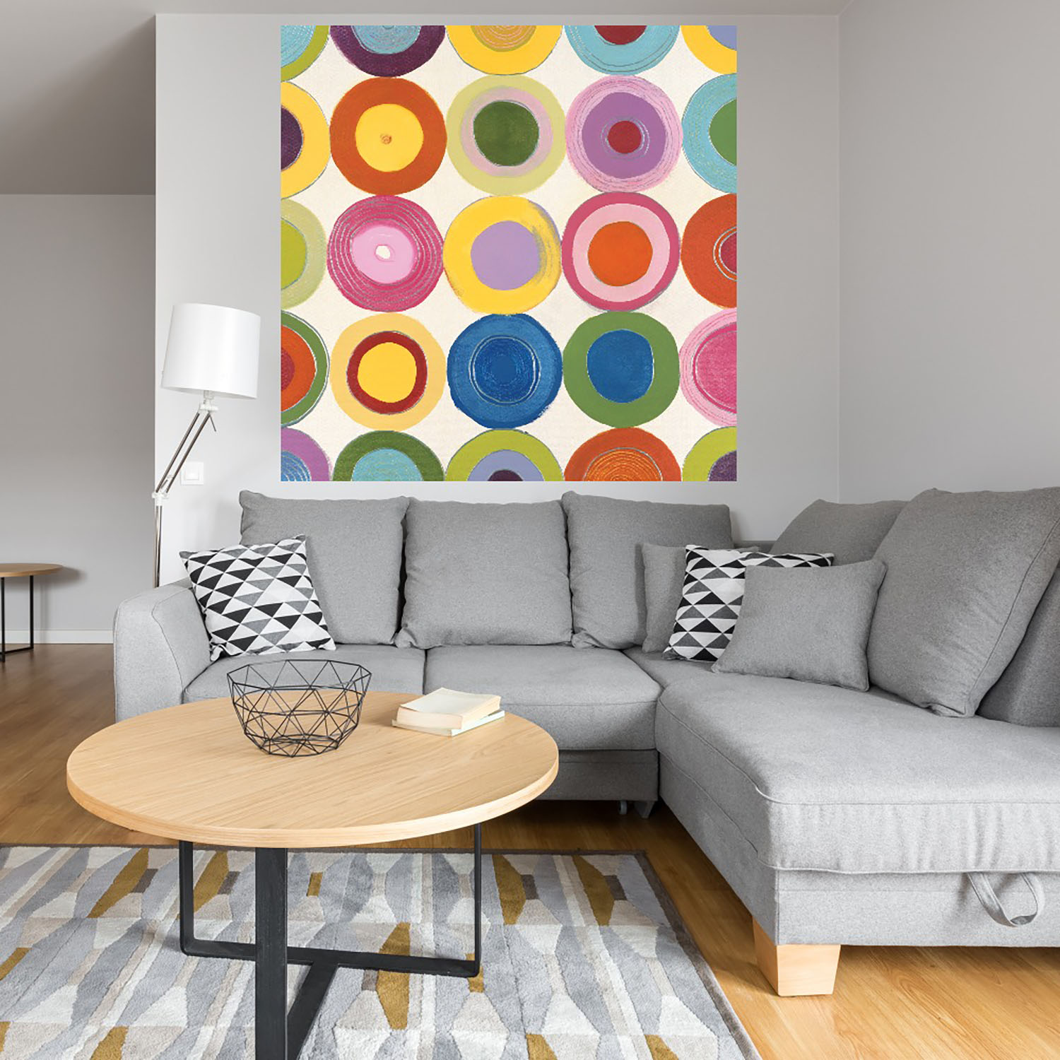 Foto 4 | Cuadro Decorativo Fine Art TJ 'La Vida es una Playa 2' de Mary Calkins 94 x 94 cm