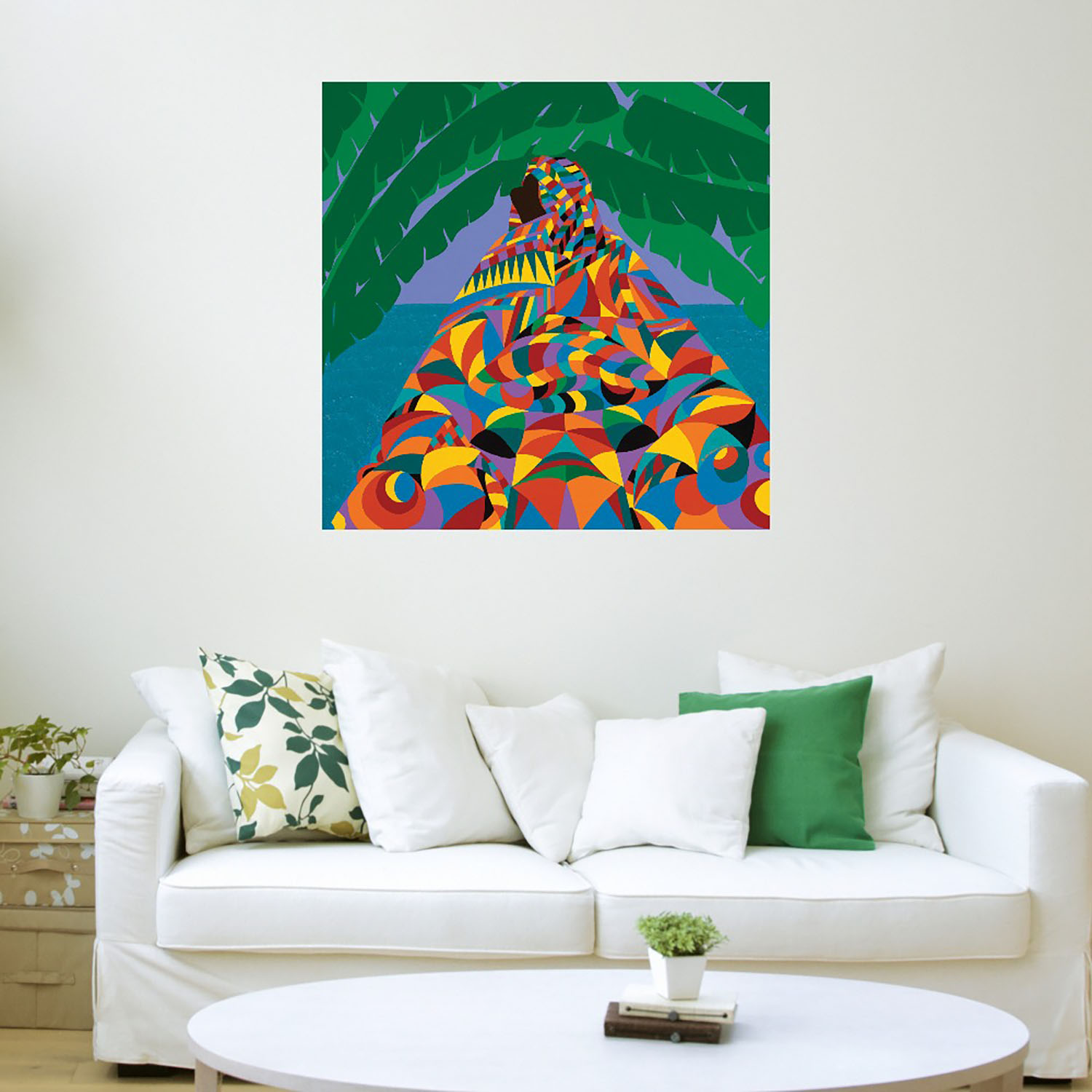 Foto 4 pulgar | Cuadro Decorativo Fine Art TJ 'Herencia' de Synthia Saint James 56 x 56 cm