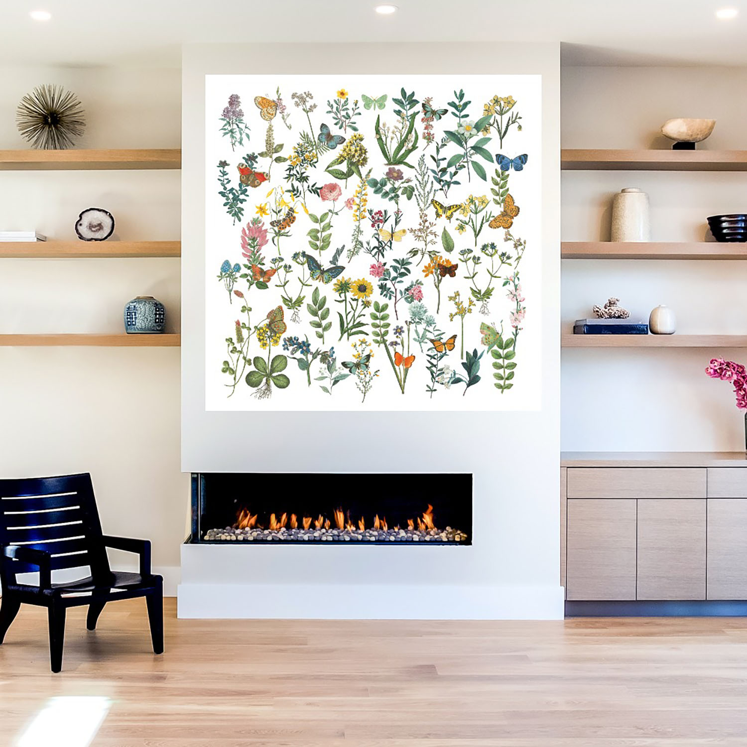 Foto 5 | Cuadro Decorativo Fine Art Tj Jardín de Rosas Iii Daphne Brissonnet