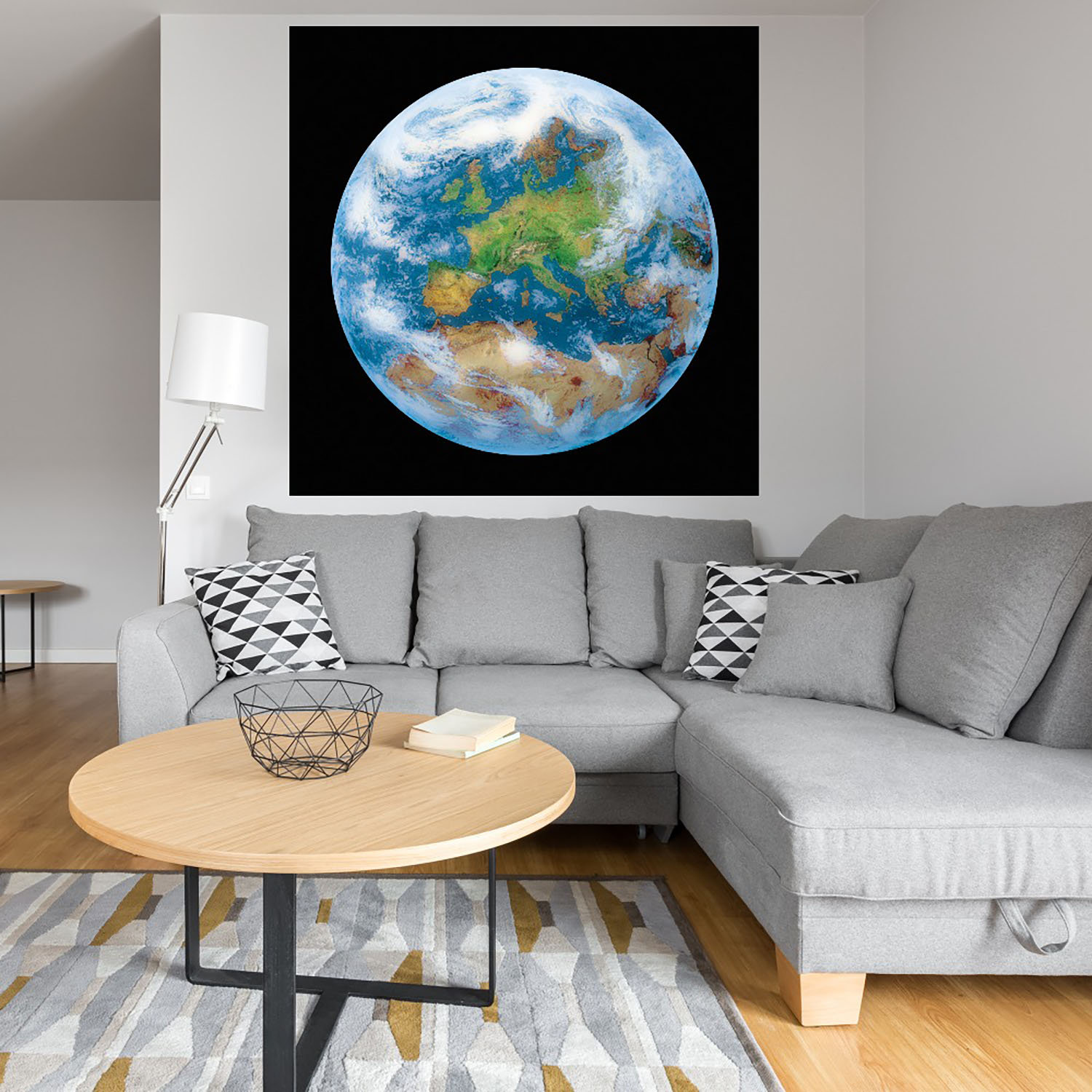 Foto 4 | Cuadro Decorativo Fine Art Tj Globo Terraqueo I Contemporary Photography
