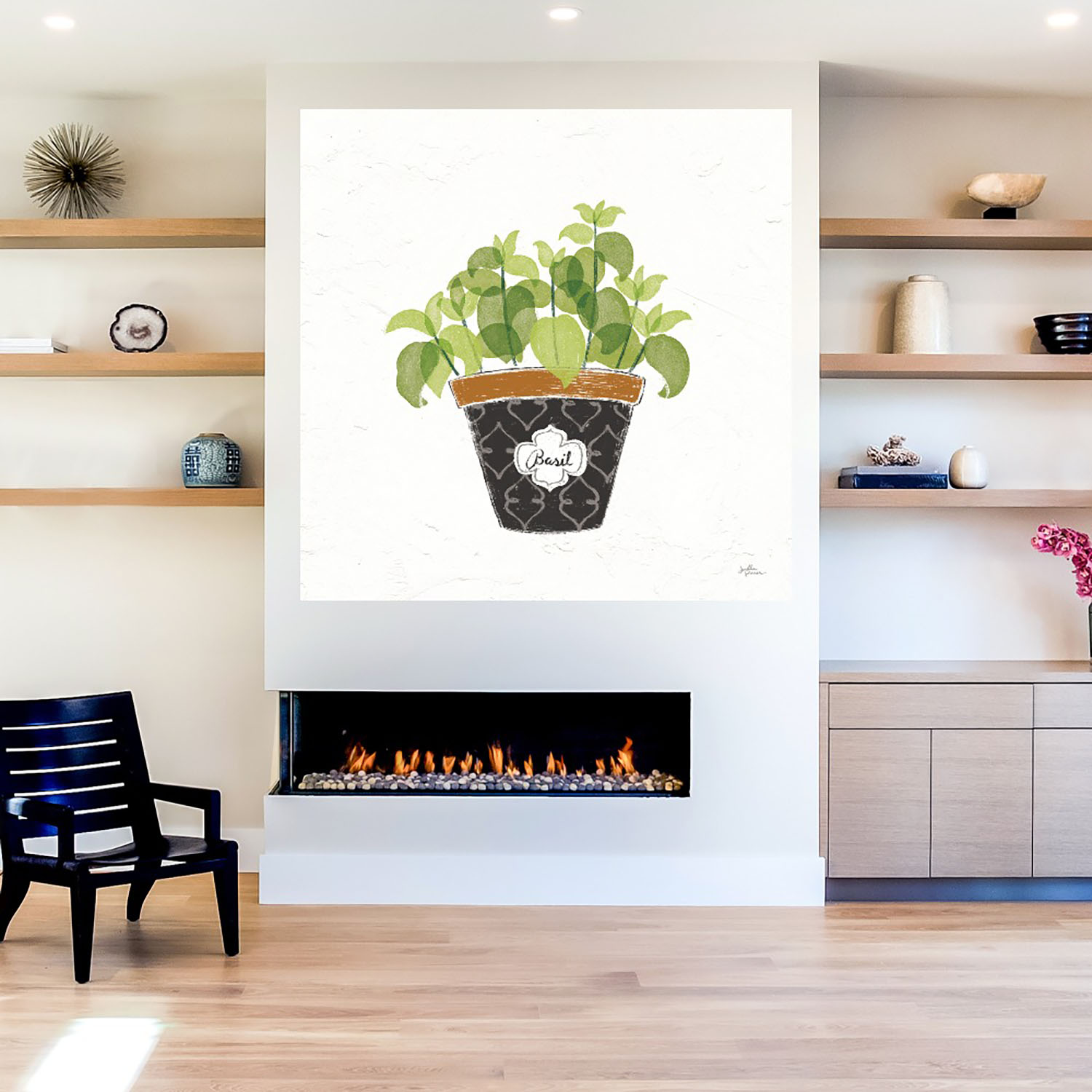 Foto 5 | Cuadro Decorativo - Herbas Finas VIII - Fine Art Tj - Janelle Penner - Arte Moderno - Impresión en Lienzo