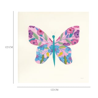 Foto 6 | Cuadro Decorativo - Jardín De Mariposa II - Fine Art Tj - Courtney Prahl - Arte Moderno - Impresión En Lienzo
