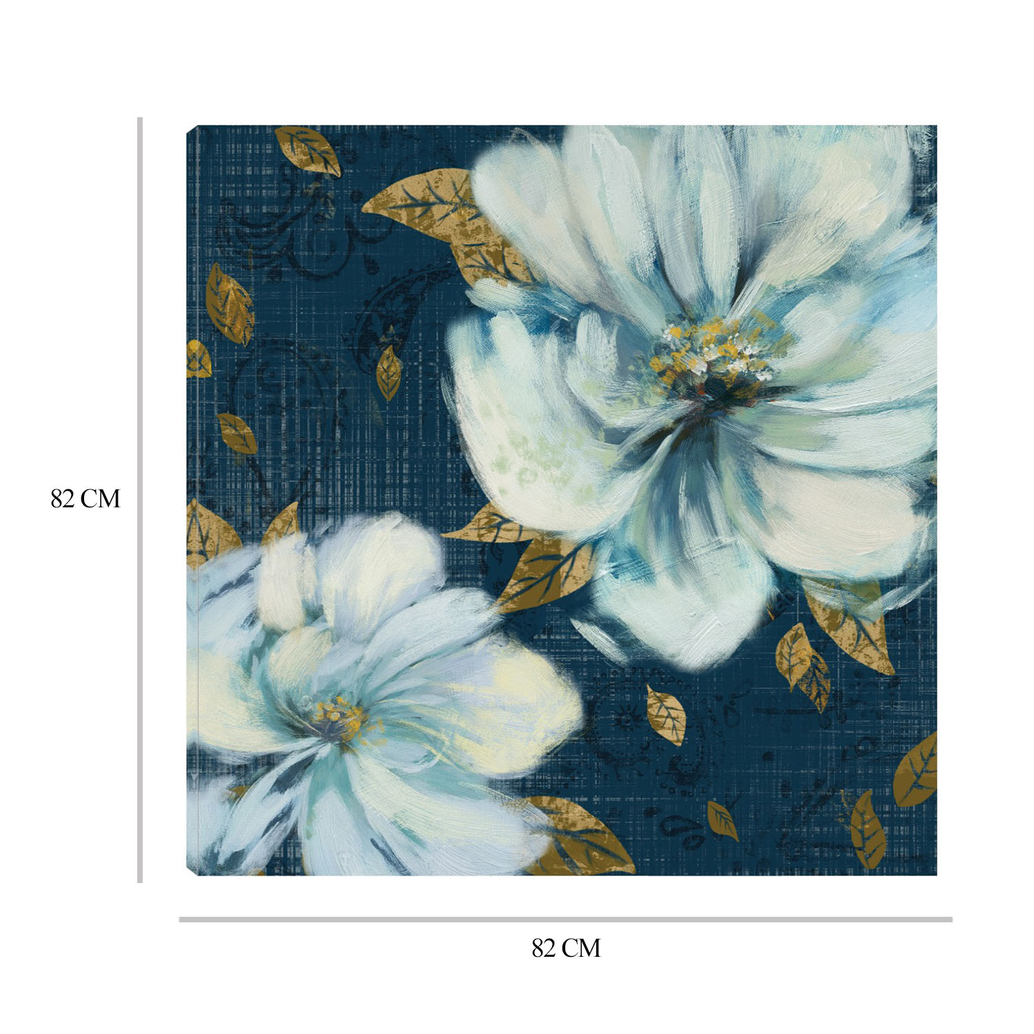 Foto 6 | Cuadro Decorativo Fine Art Tj Jardín Azul Y Oro I