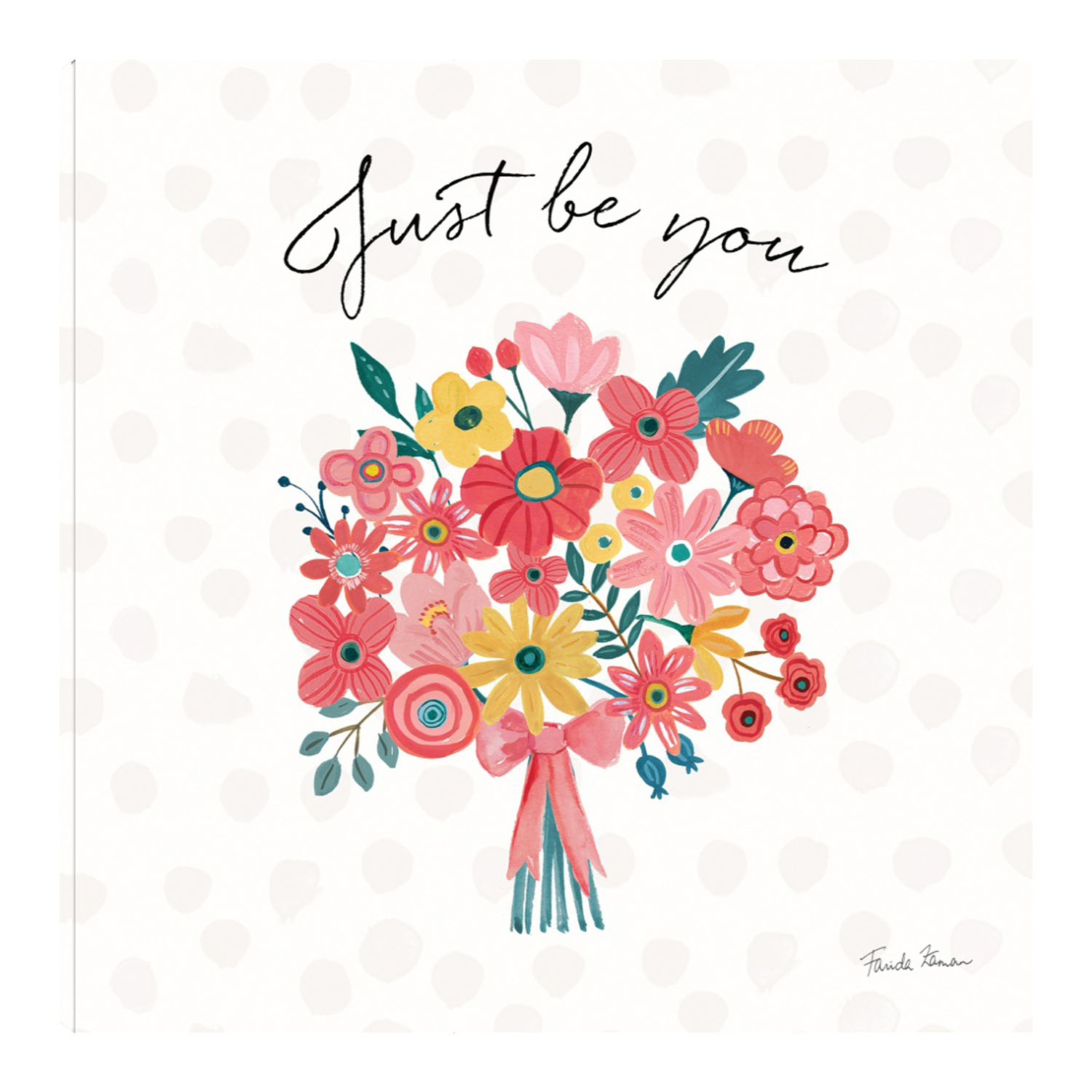Cuadro Decorativo Fine Art Tj Pétalos Brillantes II Farida Zaman Arte Frases Impresión en Lienzo