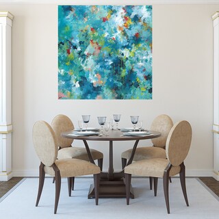 Foto 4 | Cuadro Decorativo - Selva - Jan Weiss - Arte Abstracto - Impresión En Lienzo - Fine Art Tj