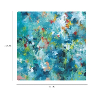 Foto 6 | Cuadro Decorativo - Selva - Jan Weiss - Arte Abstracto - Impresión En Lienzo - Fine Art Tj