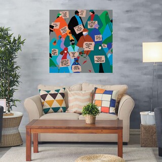 Foto 2 | Cuadro Decorativo - Sin Hogar Dos - Synthia Saint James - Arte Moderno - Impresión En Lienzo - Fine Art Tj