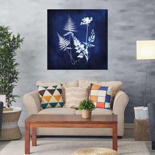 Foto 2 | Cuadro Decorativo - Rayos X Azules Ii - Heather Hayes - Arte Abstracto - Impresión En Lienzo - Fine Art Tj