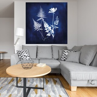 Foto 4 | Cuadro Decorativo - Rayos X Azules Ii - Heather Hayes - Arte Abstracto - Impresión En Lienzo - Fine Art Tj