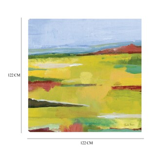 Foto 6 | Cuadro Decorativo Fine Art Tj Paisaje Abstracto Farida Zaman Arte Paisaje Impresión en Lienzo