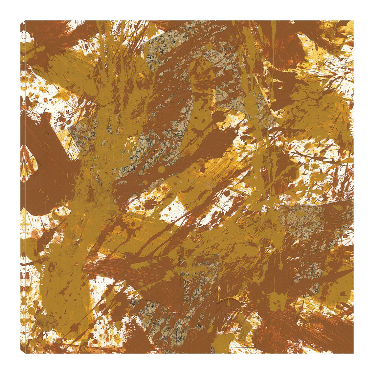 Cuadro Decorativo Fine Art Tj Oro y Marrón Dan Houston