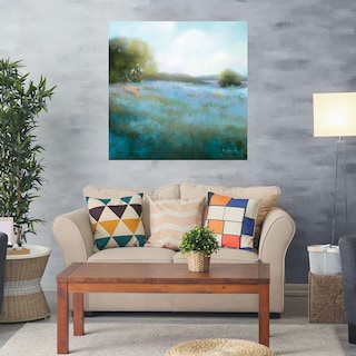 Foto 2 | Cuadro Decorativo - Primavera Azulada Ii - Teri Jonas - Arte Paisaje - Impresión En Lienzo - Fine Art Tj