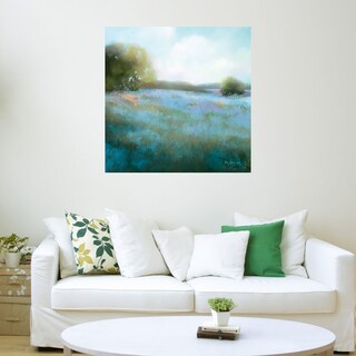 Foto 3 | Cuadro Decorativo - Primavera Azulada Ii - Teri Jonas - Arte Paisaje - Impresión En Lienzo - Fine Art Tj
