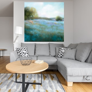 Foto 4 | Cuadro Decorativo - Primavera Azulada Ii - Teri Jonas - Arte Paisaje - Impresión En Lienzo - Fine Art Tj