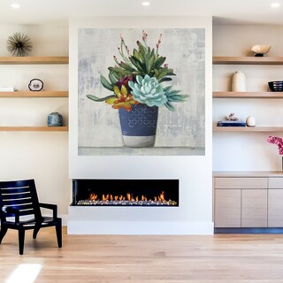 Foto 5 | Cuadro Decorativo - Primavera Azulada Ii - Teri Jonas - Arte Paisaje - Impresión En Lienzo - Fine Art Tj