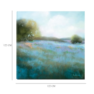 Foto 6 | Cuadro Decorativo - Primavera Azulada Ii - Teri Jonas - Arte Paisaje - Impresión En Lienzo - Fine Art Tj