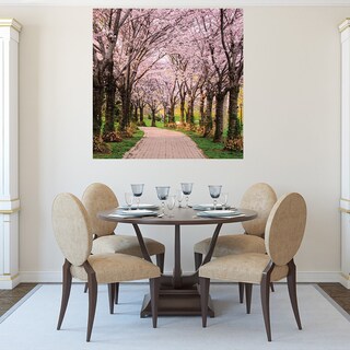 Foto 4 | Cuadro Decorativo Fine Art Tj Sendero de Cerezo Chuck Burdick Arte Paisaje Impresión en Lienzo
