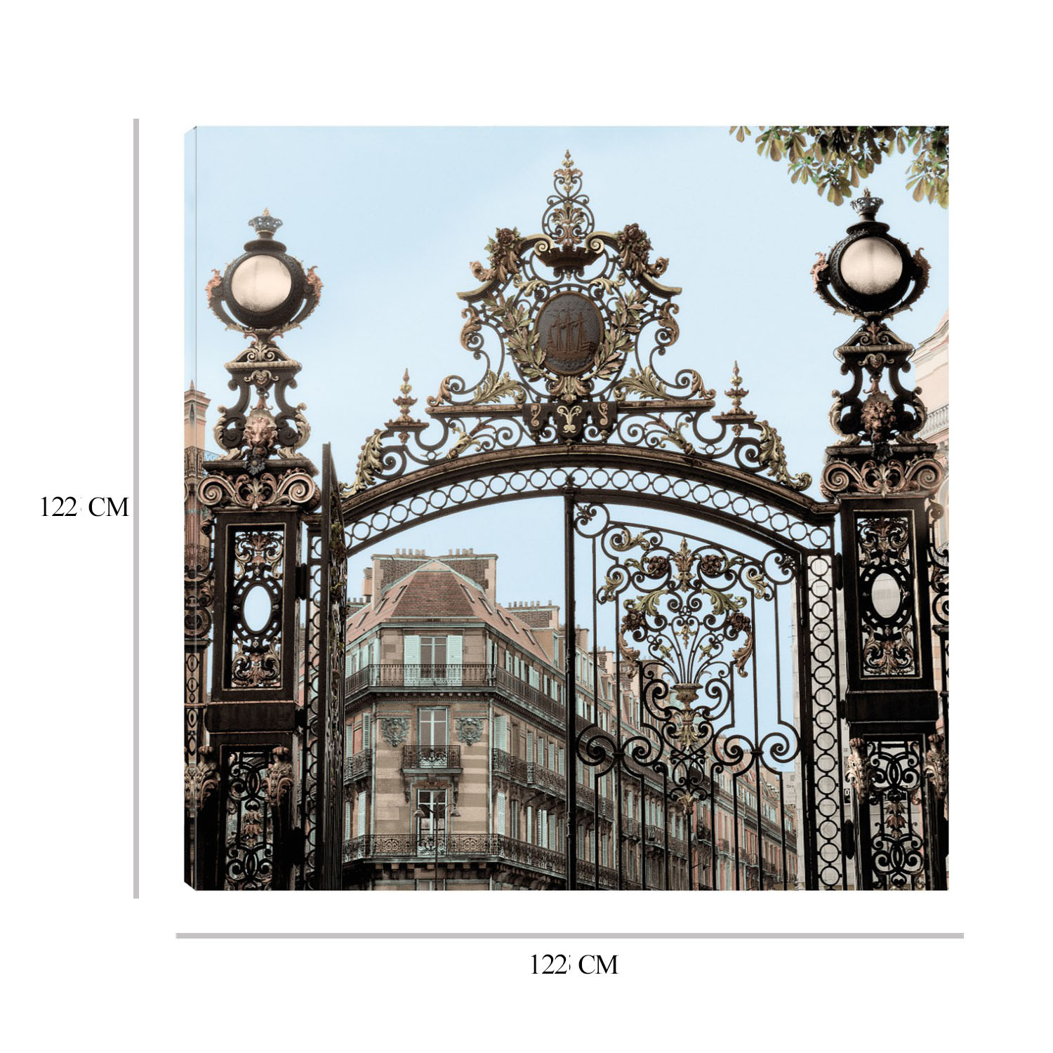 Foto 6 | Cuadro Decorativo - Puertas De París #2 - Alan Blaustein  - Arte Ciudades - Impresión En Lienzo - Fine Art Tj