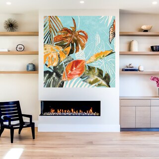 Foto 5 | Cuadro Decorativo Fine Art Tj Sensaciones Floreciando II Nan Arte Floral Impresión en Lienzo