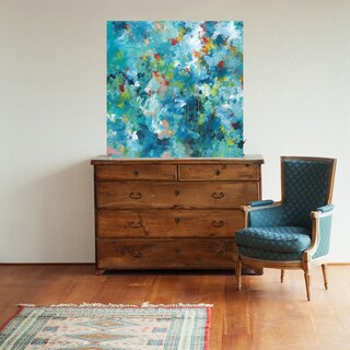 Foto 2 | Cuadro Decorativo - Selva - Jan Weiss - Arte Abstracto - Impresión En Lienzo - Fine Art Tj