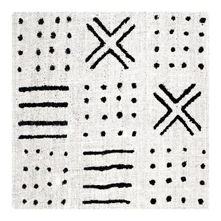 Foto 1 | Cuadro Decorativo Fine Art Tj Paño de Barro Blanco II Ellie Roberts Arte Abstracto Impresión en Lienzo