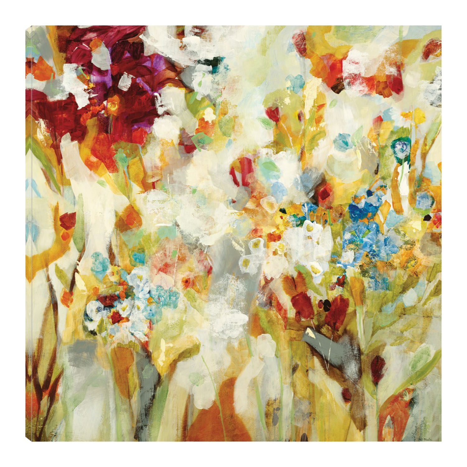 Cuadro Decorativo Fine Art Tj Picante Jill Martin Arte Floral Impresión en Lienzo