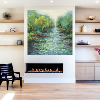 Foto 5 | Cuadro Decorativo Fine Art Tj Palma de Chicas Nikki Chu Arte Moderno Impresión en Lienzo