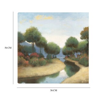 Foto 6 | Cuadro Decorativo - Por Los Canales I - James Wiens - Arte Paisaje - Impresión En Lienzo - Fine Art Tj