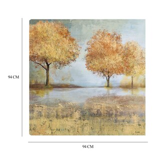 Foto 6 | Cuadro Decorativo Fine Art Tj Paisaje Dorado II Carson Lyons Arte Paisaje Impresión en Lienzo