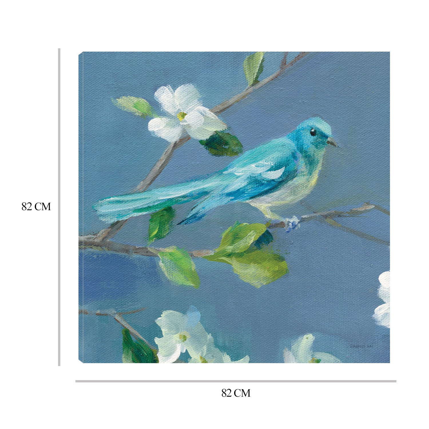 Foto 6 | Cuadro Decorativo - Primavera En El Vecindario Iv - Danhui Nai  - Arte Animales - Impresión En Lienzo - Fine Art Tj