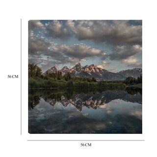 Foto 6 | Cuadro Decorativo Fine Art Tj Paisaje Escénico II Andre Eichman Arte Paisaje Impresión en Lienzo