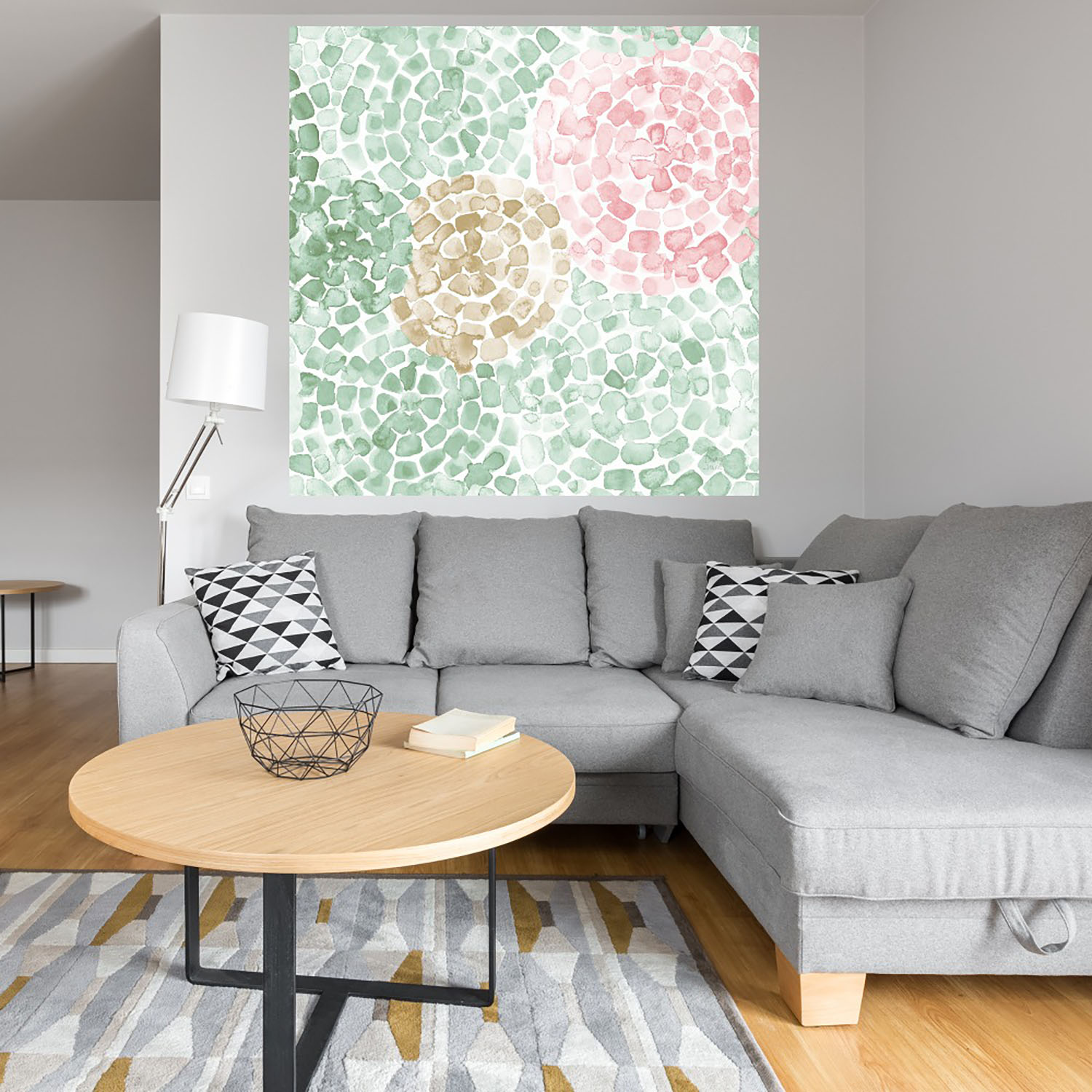 Foto 4 | Cuadro Decorativo Fine Art TJ 'Patrón Boho IV' de Dina June 122 x 122 cm